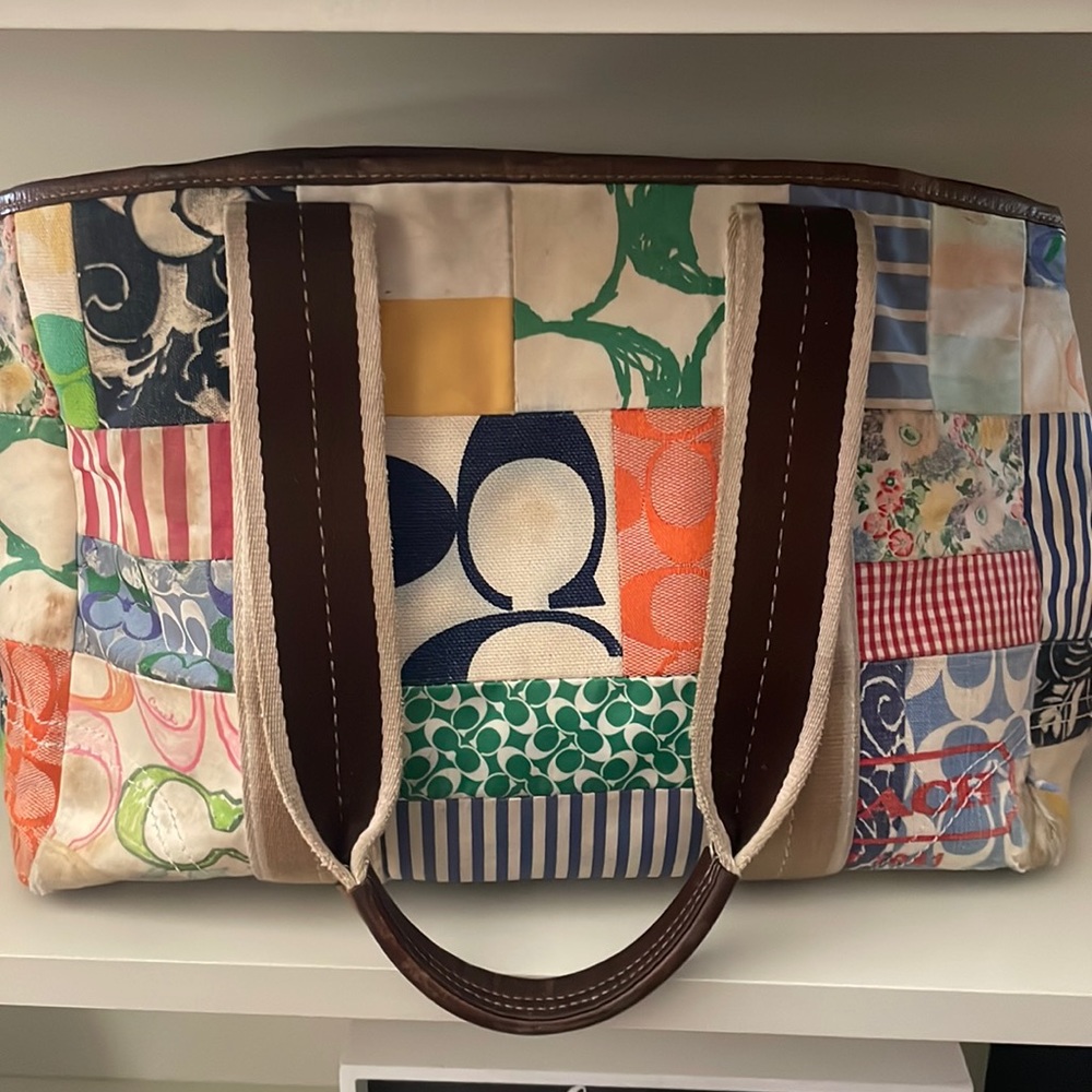 Coach patchwork tote - Picture 2 of 7